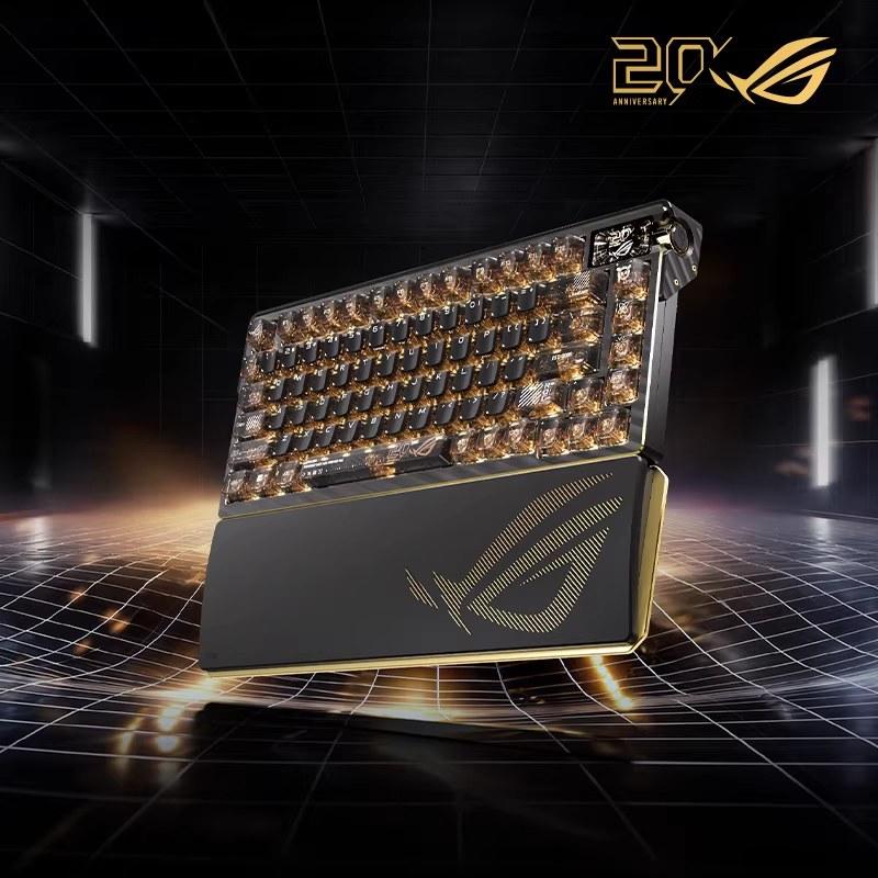 ROG夜魔Extreme 20周年版机械键盘三模75配列客制化8K回报2